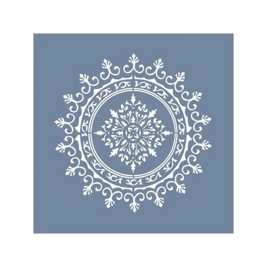 EHML12 Mandala Desen Stencil 40x40cm