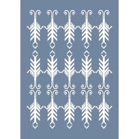 EHKM02 Kilim Desen Stencil 25x35cm