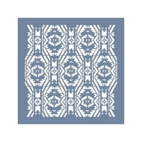 EHKM10 Kilim Desen Stencil 40x40cm