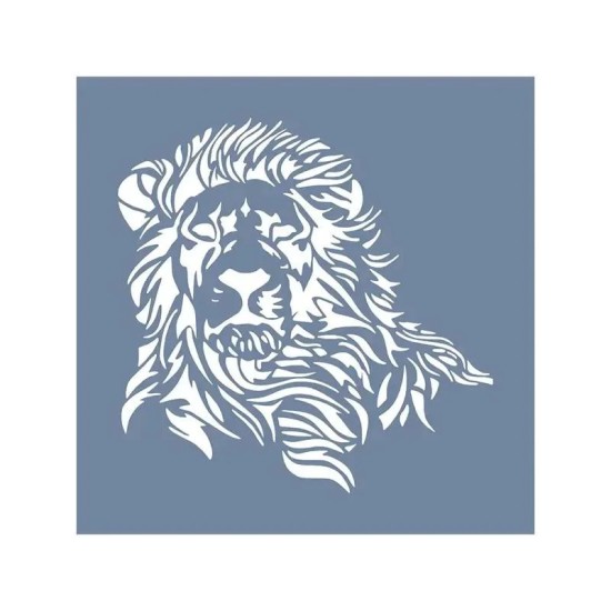 EHH30 Aslan Desen Stencil 40x40cm