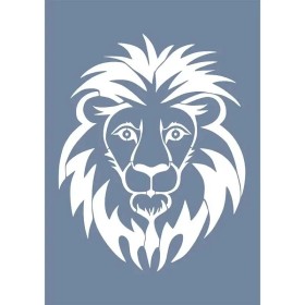 EHH32 Aslan Desen Stencil 25x35cm