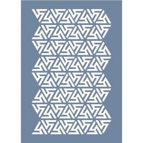 EHGE77 Geometrik Desen Stencil 25x35cm