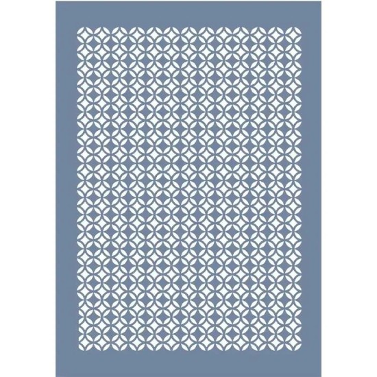 EHGE81 Geometrik Desen Stencil 25x35cm