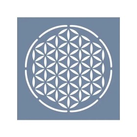 EHGE91 Geometrik Desen Stencil 45x45cm