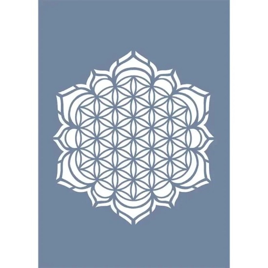 EHFY20 Fayans Desen Stencil 25x35cm