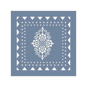EHFY30 Fayans Desen Stencil 60x60cm