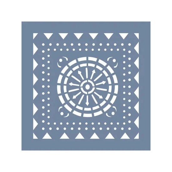 EHFY31 Fayans Desen Stencil 40x40cm