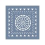 EHFY31 Fayans Desen Stencil 40x40cm