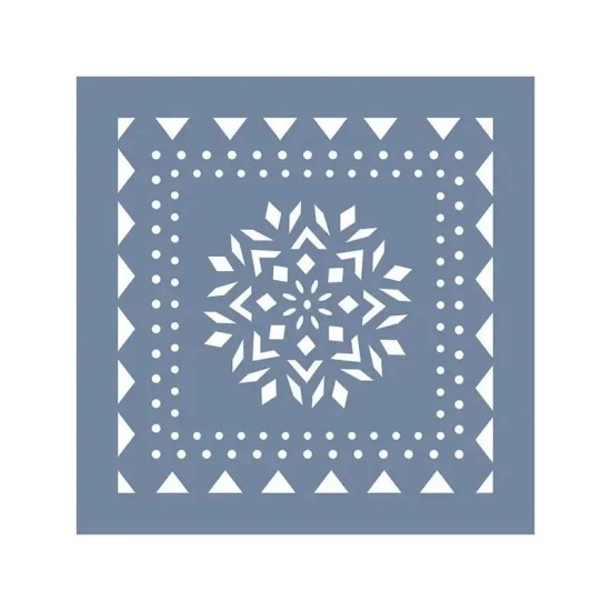 EHFY32 Fayans Desen Stencil 60x60cm