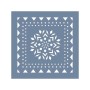 EHFY32 Fayans Desen Stencil 60x60cm