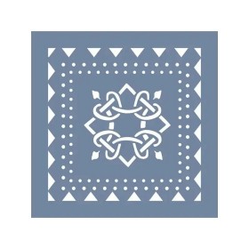 EHFY33 Fayans Desen Stencil 40x40cm