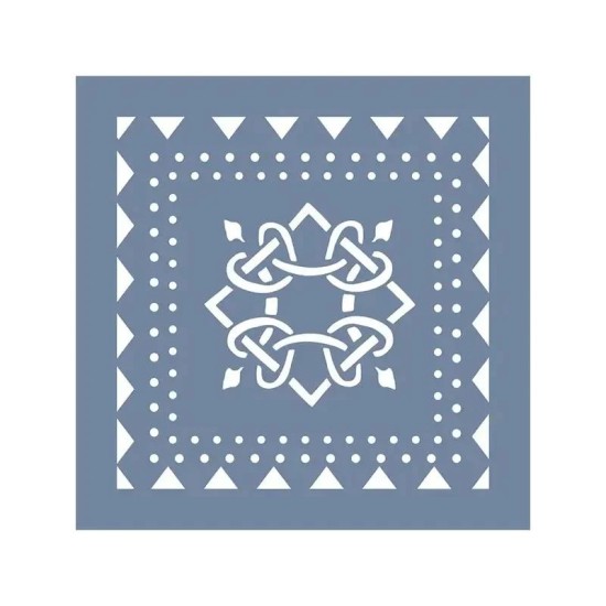 EHFY33 Fayans Desen Stencil 40x40cm