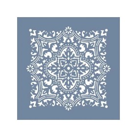 EHFY35 Fayans Desen Stencil 40x40cm