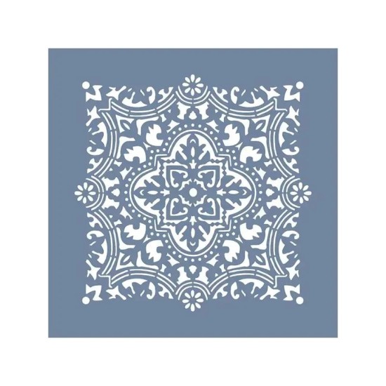 EHFY35 Fayans Desen Stencil 40x40cm