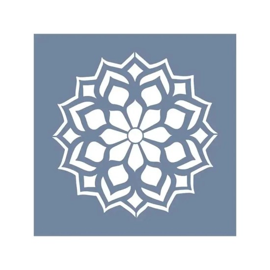 EHFY37 Fayans Desen Stencil 40x40cm