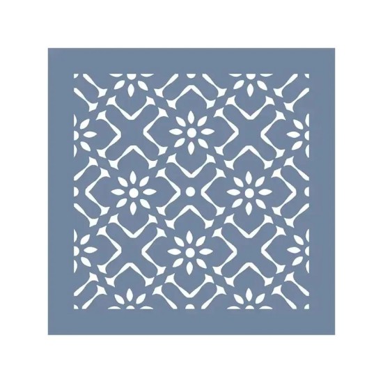 EHFY38 Fayans Desen Stencil 40x40cm