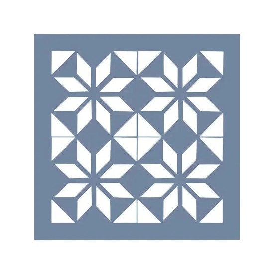 EHFY55 Fayans Desen Stencil 45x45cm