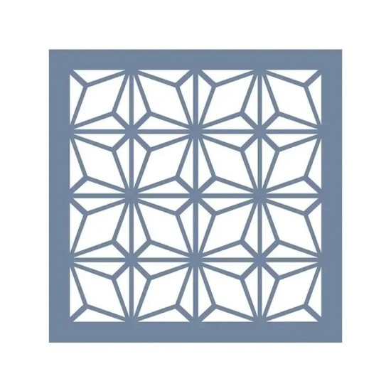 EHGE71 Geometrik Desen Stencil 45x45cm