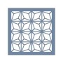 EHGE71 Geometrik Desen Stencil 45x45cm