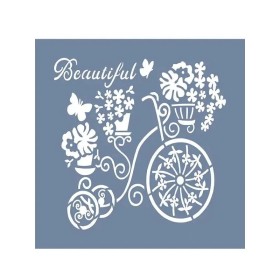 EHKS02 Home Sweet Home Stencil 40x40cm