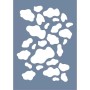 EHDD01 İnek Derisi Desen Stencil 25x35cm