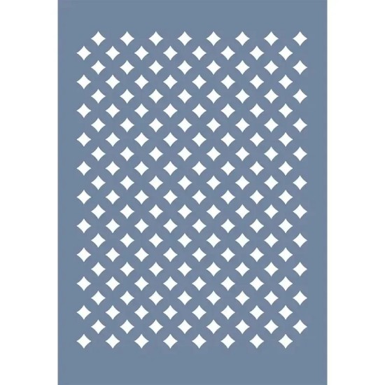 Model MECS-A3-05 Modern Etnik Stencil 30x42cm