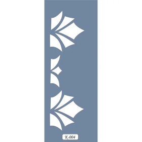 K04 6x20 Bordür Model Geometrik Stencil