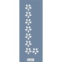 K05 6x20 Bordür Model Çiçek Stencil