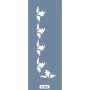 K06 6x20 Bordür Model Yaprak Stencil