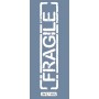 MU81 Mix Media Fragile Yazı Stencil