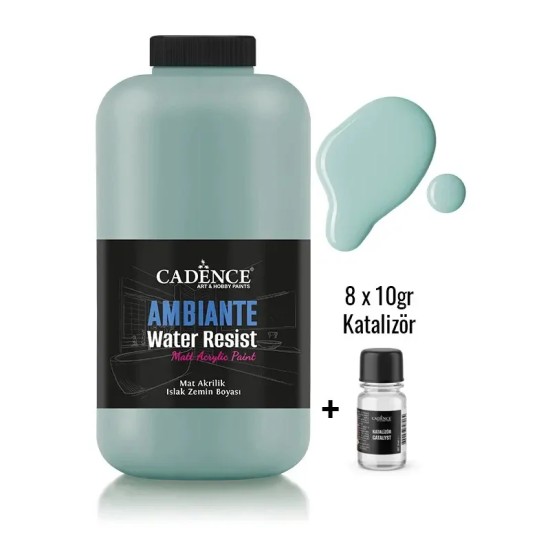 AW12 Küf Yeşili Ambiante Islak Zemin Boyası 2LT + Katalizör 80GR
