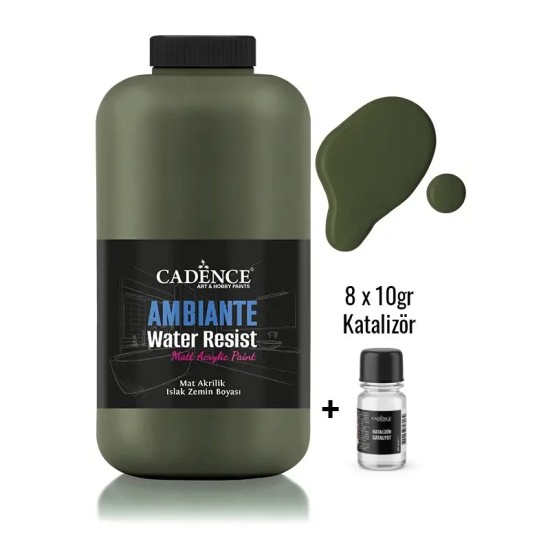 AW15 Ceviz Ambiante Islak Zemin Boyası 2LT + Katalizör 80GR