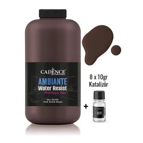 AW18 Koyu Kahve Ambiante Islak Zemin Boyası 2LT + Katalizör 80GR