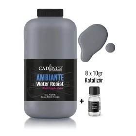 AW21 Koyu Gri Ambiante Islak Zemin Boyası 2LT + Katalizör 80GR