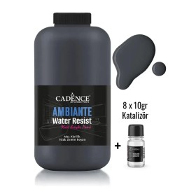 AW23 Antrasit Siyah Ambiante Islak Zemin Boyası 2LT + Katalizör 80GR