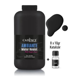 AW24 Siyah Ambiante Islak Zemin Boyası 2LT + Katalizör 80GR