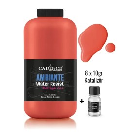 AW27 Nar Çiçeği Ambiante Islak Zemin Boyası 2LT + Katalizör 80GR