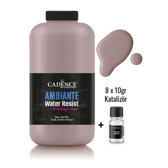 AW31 Sütlü Kahve Ambiante Islak Zemin Boyası 2LT + Katalizör 80GR