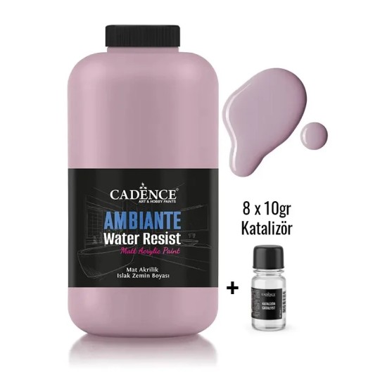 AW38 Toz Pembe Ambiante Islak Zemin Boyası 2LT + Katalizör 80GR