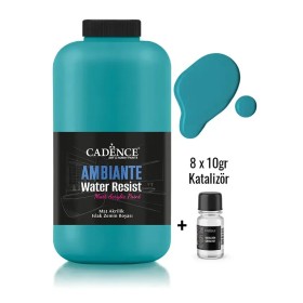 AW40 Turkuaz Ambiante Islak Zemin Boyası 2LT + Katalizör 80GR