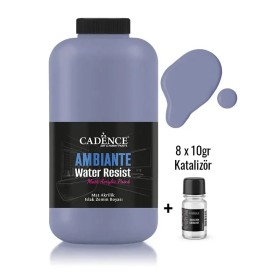 AW43 Pastel Mavi Ambiante Islak Zemin Boyası 2LT + Katalizör 80GR