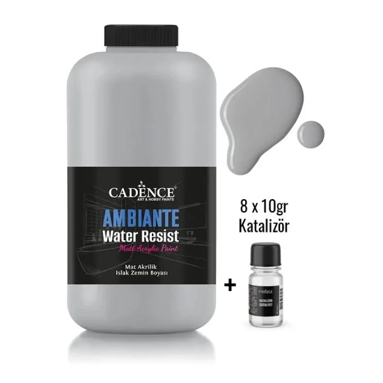 AW44 Gri Ambiante Islak Zemin Boyası 2LT + Katalizör 80GR
