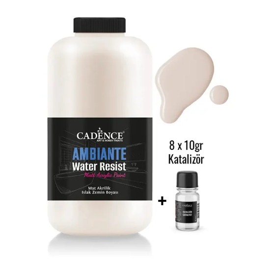 AW46 Krem Ambiante Islak Zemin Boyası 2LT + Katalizör 80GR