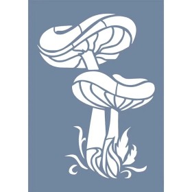 EHB60 Mantar Stencil 21x30cm