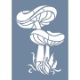 EHB60 Mantar Stencil 21x30cm
