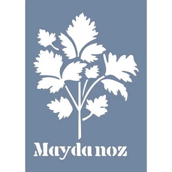 EHB77 Maydanoz Stencil 25x35cm