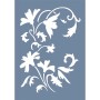EHB81 Çiçek Desen Stencil 21x30cm