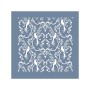 EHB116 Kuş ve Çiçek Stencil 60x60cm