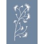 EHB128 Çiçek Dalı Stencil 21x30cm