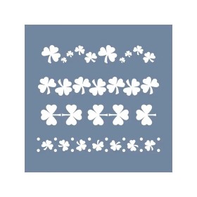 EHB157 Yonca Stencil 20x20cm